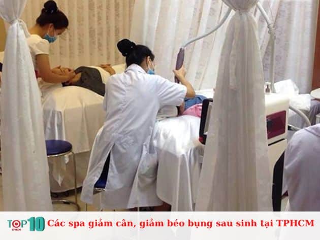 Các spa giảm cân, giảm béo bụng sau sinh tại TPHCM