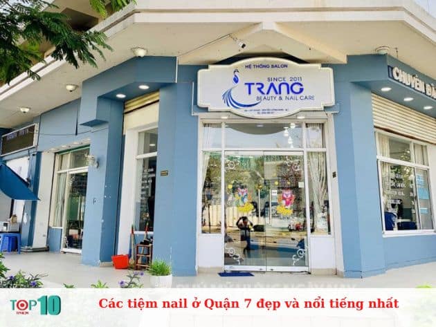 Các tiệm nail ở Quận 7 đẹp và nổi tiếng nhất