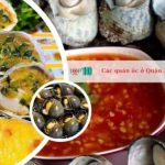 Các quán ốc ở Quận 10 ngon, nổi tiếng nhất
