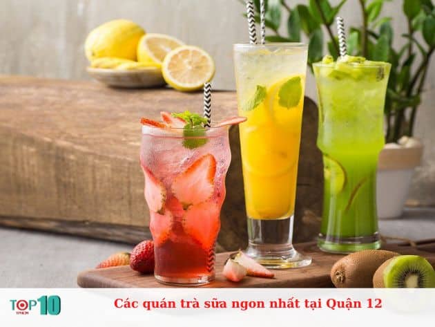 Các quán trà sữa ngon nhất tại Quận 12