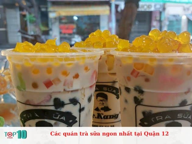 Các quán trà sữa ngon nhất tại Quận 12