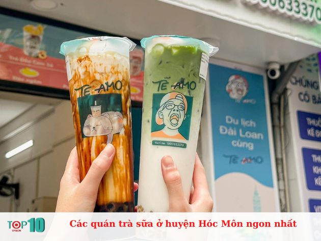 Các quán trà sữa ở huyện Hóc Môn ngon nhất
