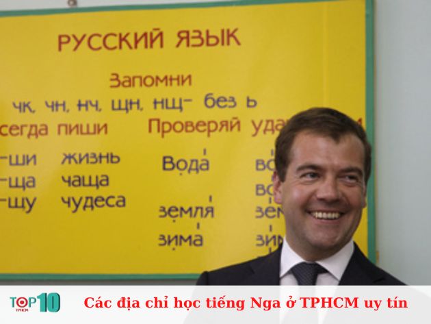  Các địa chỉ học tiếng Nga ở TPHCM uy tín 