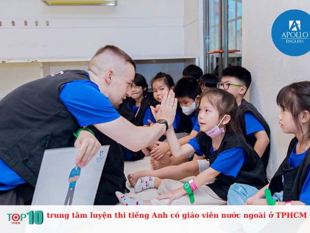 trung tâm luyện thi tiếng Anh có giáo viên nước ngoài ở TPHCM