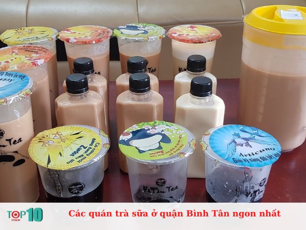 Các quán trà sữa ở quận Bình Tân ngon nhất