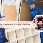 Top dịch vụ chuyển nhà ở Quận 4 trọn gói giá rẻ