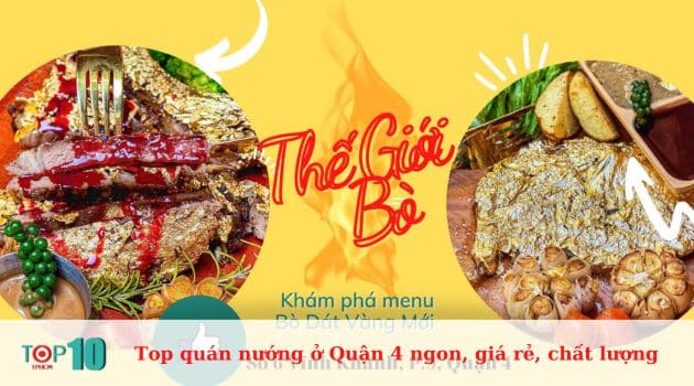 Thế Giới Bò là quán nướng được nhiều thực khách yêu thích