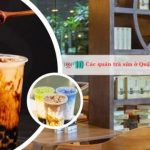 Các quán trà sữa ngon nhất tại Quận 12
