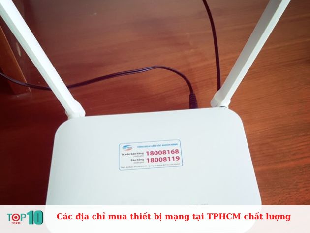 Các địa chỉ mua thiết bị mạng tại TPHCM chất lượng