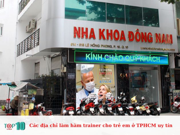  Các địa chỉ làm hàm trainer cho trẻ em ở TPHCM uy tín 