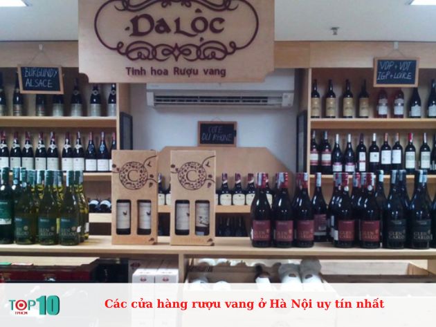 Các cửa hàng rượu vang ở Hà Nội uy tín nhất