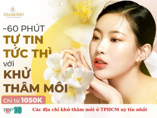 Các địa chỉ khử thâm môi ở TPHCM uy tín nhất