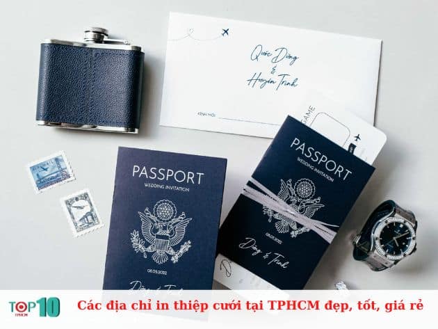 Các địa chỉ in thiệp cưới tại TPHCM đẹp, tốt, giá rẻ