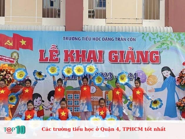 Các trường tiểu học ở Quận 4, TPHCM tốt nhất