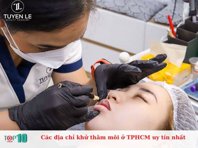 Các địa chỉ khử thâm môi ở TPHCM uy tín nhất