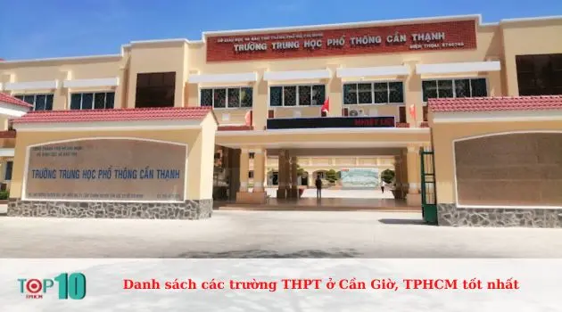 Trường THPT Cần Thạnh