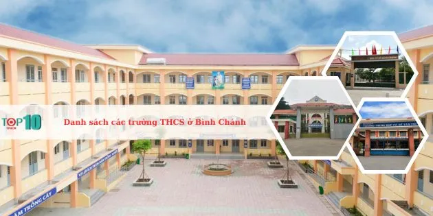 Danh sách các trường THCS ở huyện Bình Chánh, TPHCM tốt nhất