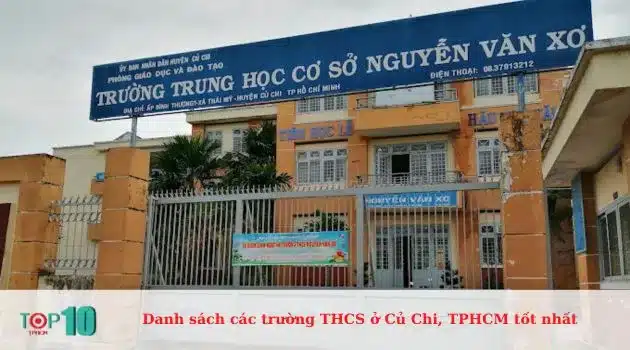 Trường THCS Nguyễn Văn Xơ