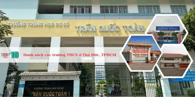 Danh sách các trường THCS tại TP Thủ Đức, TPHCM tốt nhất