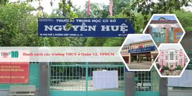 Danh sách các trường THCS ở Quận 12, TPHCM tốt nhất