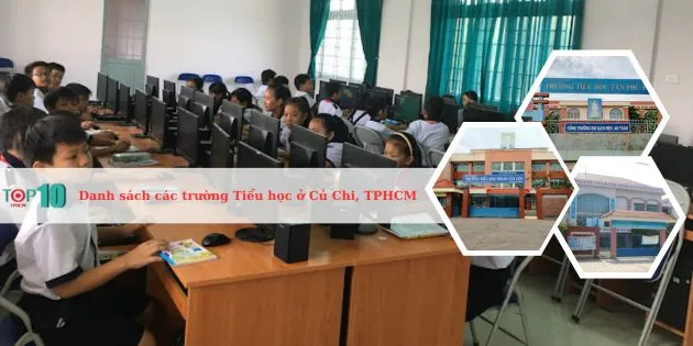 Danh sách các trường Tiểu học ở huyện Củ Chi, TPHCM tốt nhất