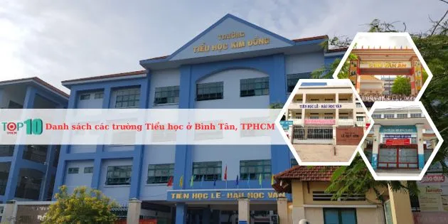 Danh sách các trường tiểu học ở quận Bình Tân, TPHCM tốt nhất