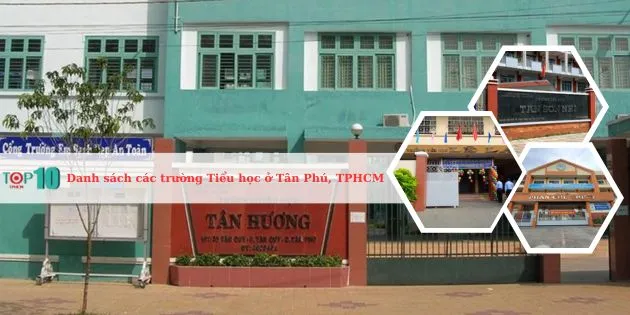 Danh sách các trường tiểu học ở quận Tân Phú, TPHCM tốt nhất