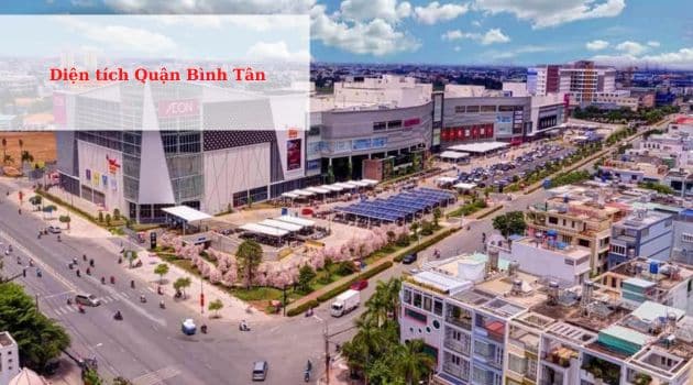 Diện tích quận Bình Tân