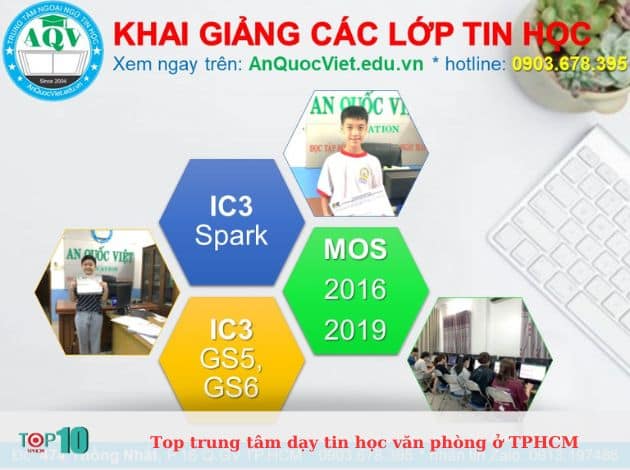 Trung tâm ngoại ngữ tin học An Quốc Việt