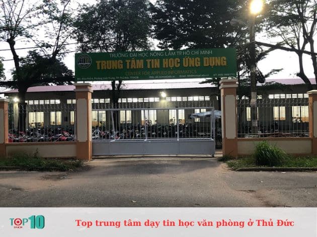 Trung Tâm Tin Học Ứng Dụng - ĐH Nông Lâm TPHCM