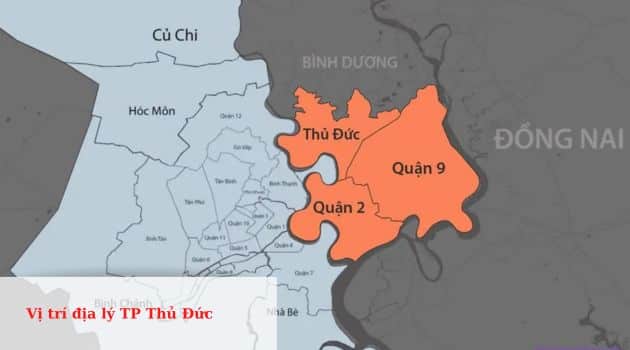 TP Thủ Đức gần quận nào