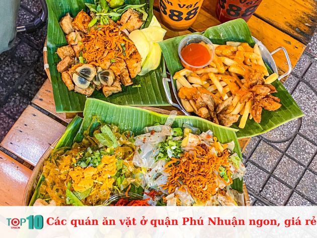 Các quán ăn vặt ở quận Phú Nhuận ngon, giá rẻ