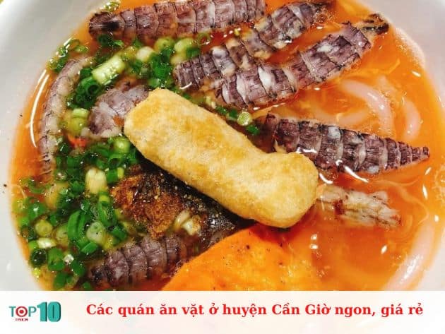 Các quán ăn vặt ở huyện Cần Giờ ngon, giá rẻ