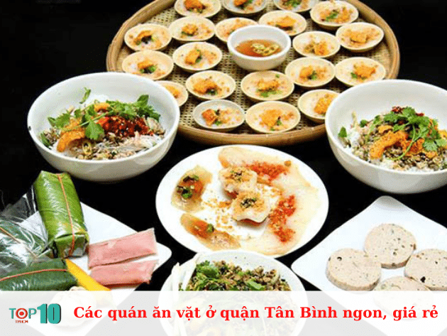 Các quán ăn vặt ở quận Tân Bình ngon, giá rẻ