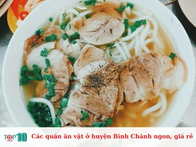 Các quán ăn vặt ở huyện Bình Chánh ngon, giá rẻ