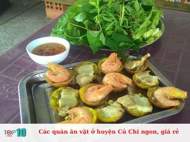 Các quán ăn vặt ở huyện Củ Chi ngon, giá rẻ