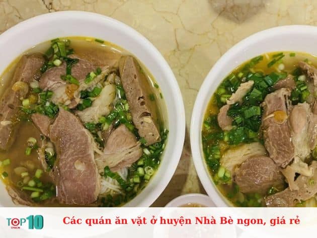 Các quán ăn vặt ở huyện Nhà Bè ngon, giá rẻ