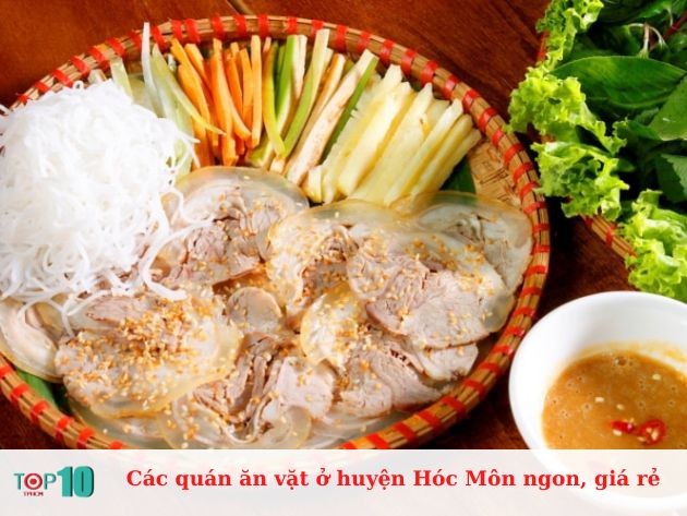 Các quán ăn vặt ở huyện Hóc Môn ngon, giá rẻ