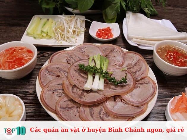 Các quán ăn vặt ở huyện Bình Chánh ngon, giá rẻ