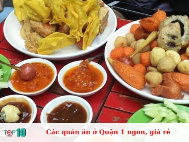 Các quán ăn ở Quận 1 ngon, giá rẻ