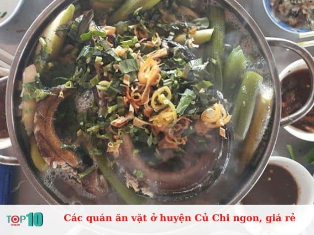 Các quán ăn vặt ở huyện Củ Chi ngon, giá rẻ