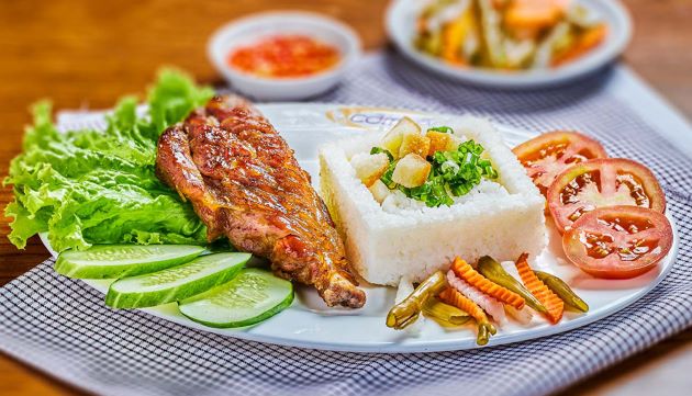 Cơm tấm bình thạnh ngon, chất lượng 