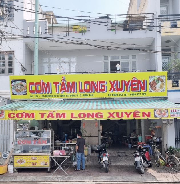 Cơm tấm quận bình tân ngon, chất lượng