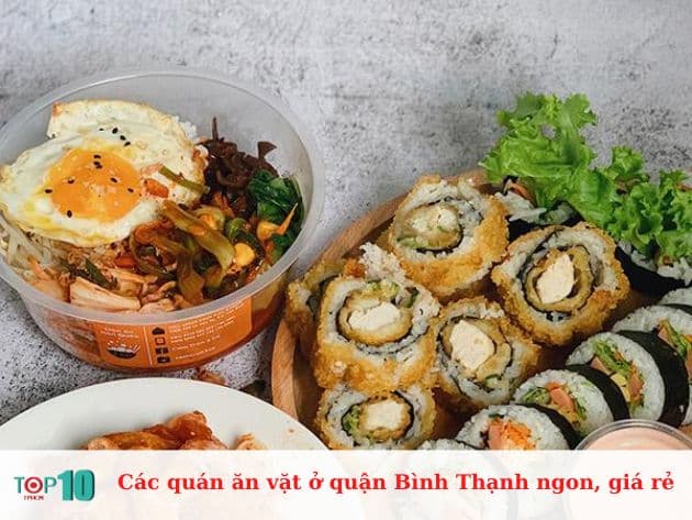 Các quán ăn vặt ở quận Bình Thạnh ngon, giá rẻ