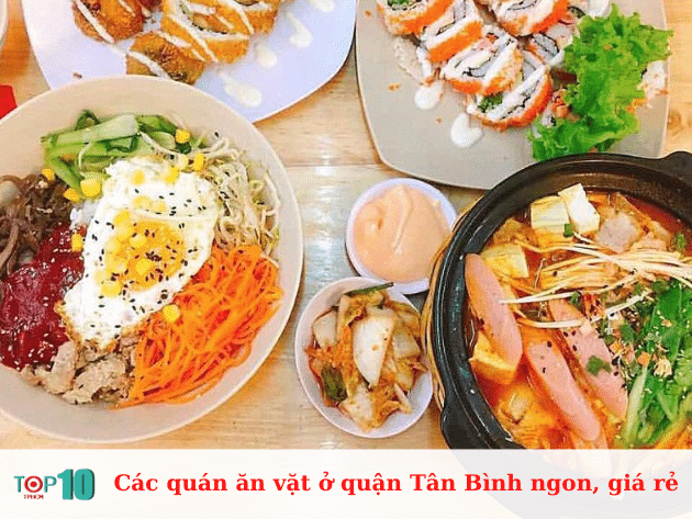 Các quán ăn vặt ở quận Tân Bình ngon, giá rẻ