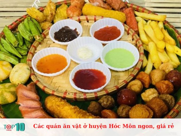 Các quán ăn vặt ở huyện Hóc Môn ngon, giá rẻ