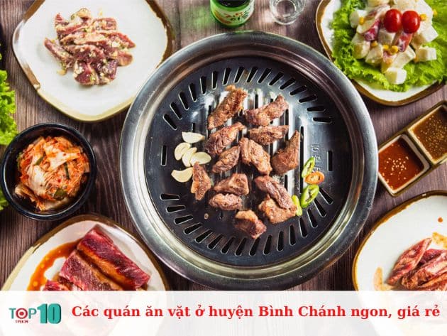 Các quán ăn vặt ở huyện Bình Chánh ngon, giá rẻ