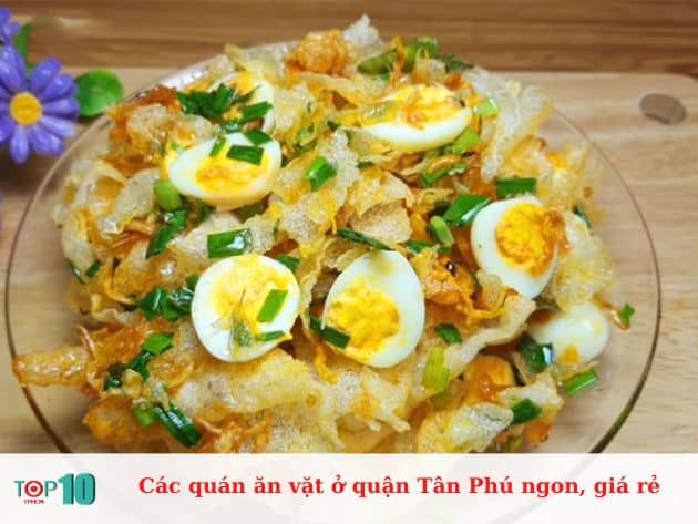 Các quán ăn vặt ở quận Tân Phú ngon, giá rẻ