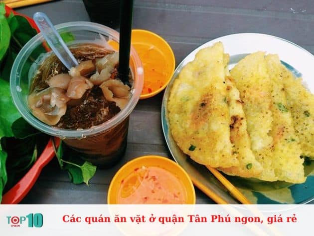 Các quán ăn vặt ở quận Tân Phú ngon, giá rẻ