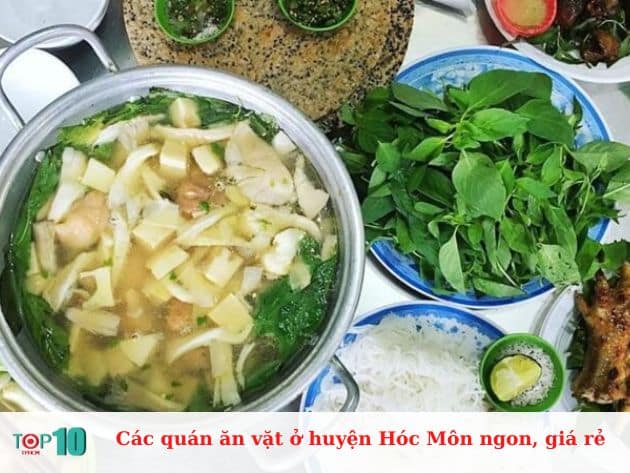 Các quán ăn vặt ở huyện Hóc Môn ngon, giá rẻ